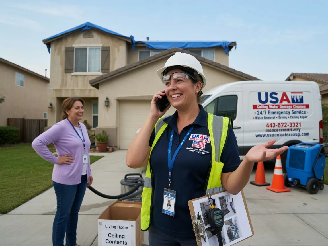 Ceiling Water Damage Restoration Bennet, NE FAQs